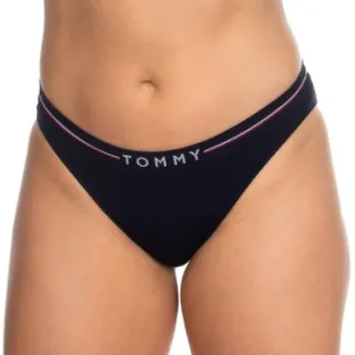 Tommy Hilfiger Seamless Curve Bikini Brief blauw Wit,Blauw