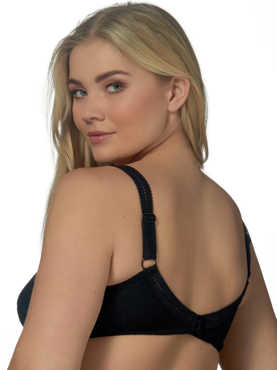 Elbrina Lace niet-voorgevormde beugelbh zwart, foto 4