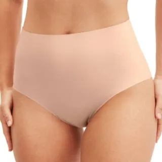 Calida Natural Skin Seamless high-waist slip beige Beige,Zwart