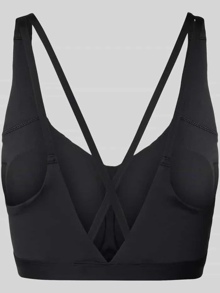 Adidas Sport-bh met logodetail zwart, foto 2