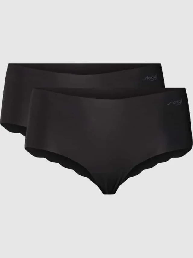 Sloggi Onderbroek met labeldetail, model 'ZERO MICROFIBRE' zwart, foto 2