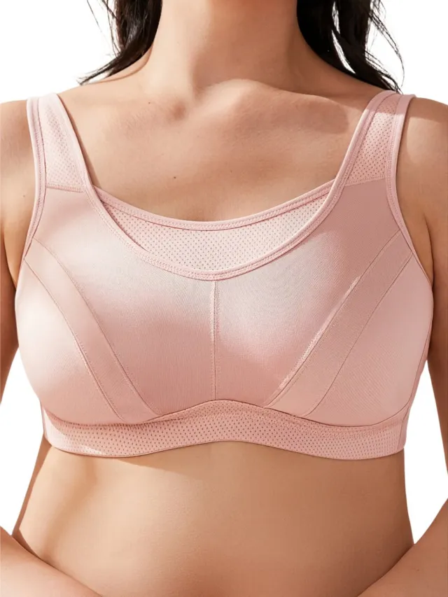 Currero BH Zonder Beugel - Strapless - Zonder Bandjes - Met Voorsluiting - Push-up Bh's - Comfort Beha - Comfortabel - Grote Sluiting - Roze - Cupmaat