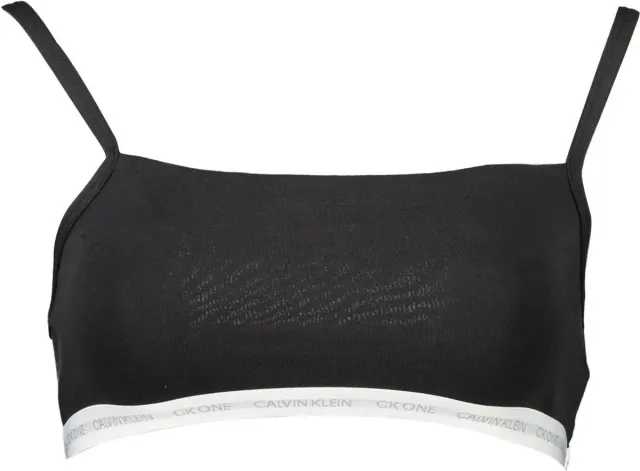 Calvin Klein dames ONE Cotton bralette (2-pack) - ongevoerd - zwart