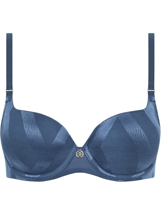 Chantelle Glaze Voorgevormde BH Blue Jeans - Blauw