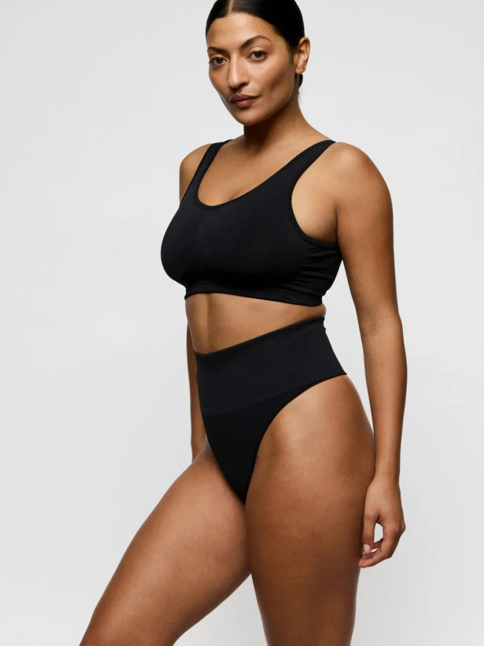 PrimaDonna medium corrigerende string Nudda zwart, foto 5