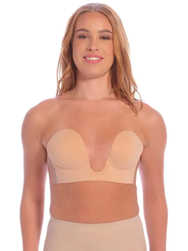 Perfect Secrets plak bh Perfect Plunge Bra beige