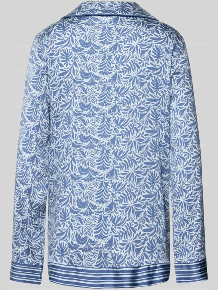 CCDK Copenhagen Relaxed fit pyjama van viscosemix, model 'Josephine' blauw, foto 2