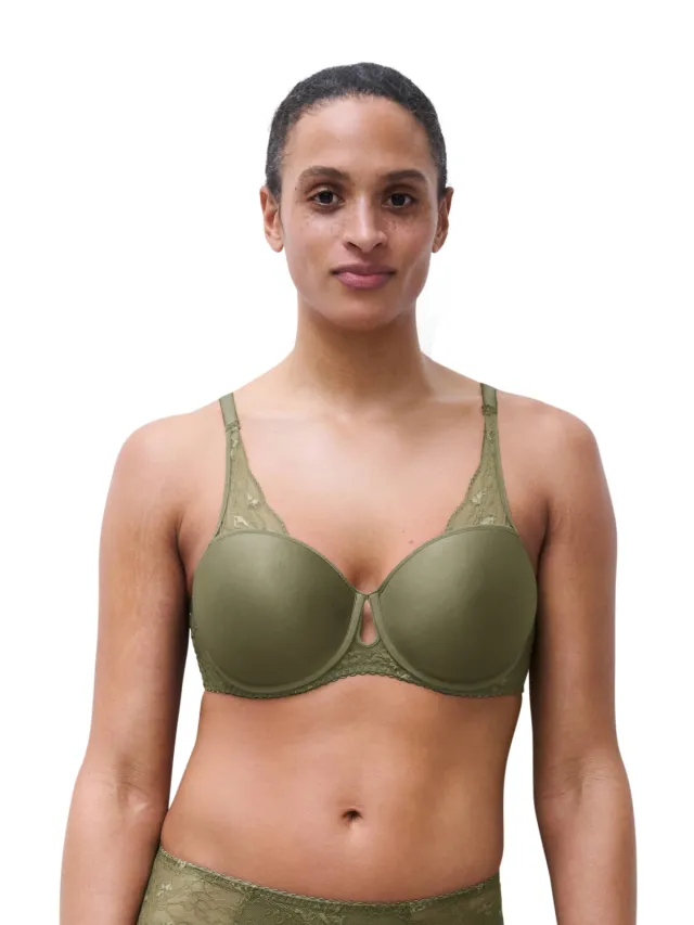 Chantelle Pulp Kiss voorgevormde bh met beugel olijfgroen