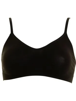 Missya Lucia bamboe bra top Beige,Zwart