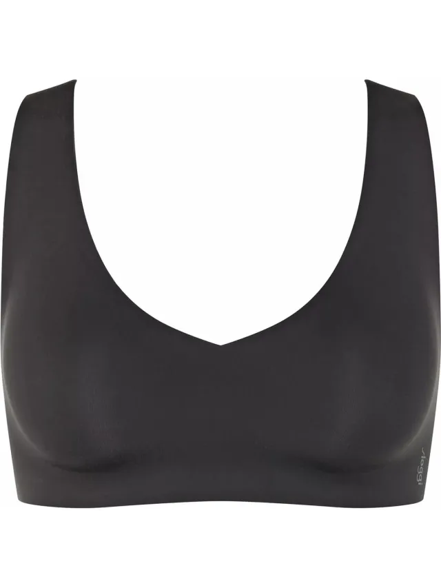 Sloggi ZERO Feel 2.0 Bralette Dames Beha - Zwart