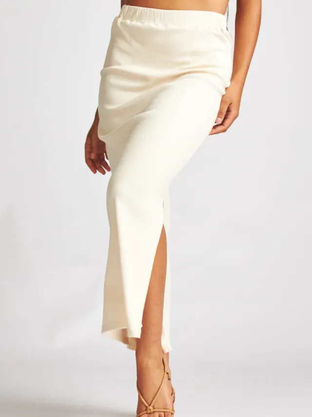 Baìge the Label dames vegan Rok Bea Naturel, foto 2