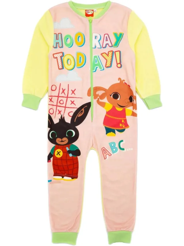 Bing Bunny Onesie - Pyjama jumpsuit - met ritssluiting multi colour