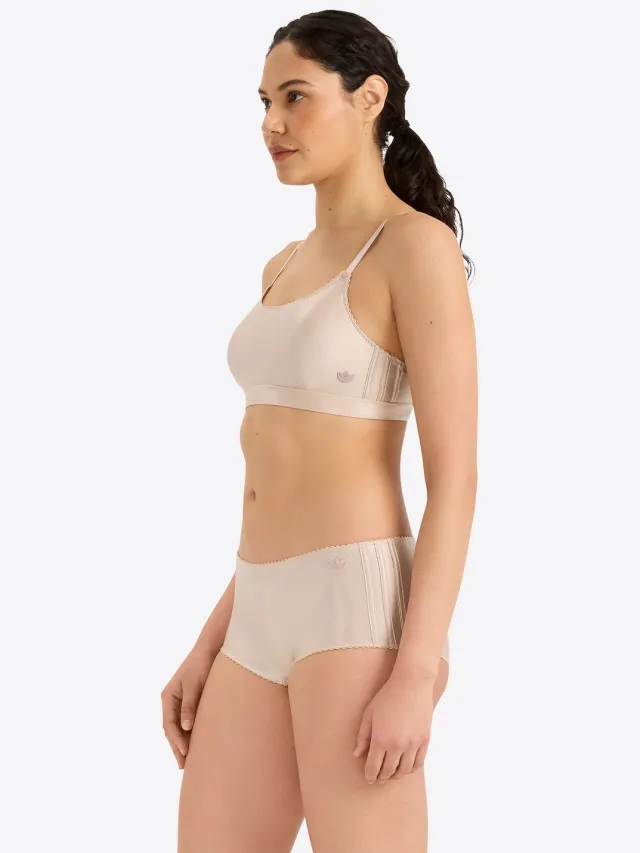 Adidas Originals Bralette Originals Comfort Satin taupe