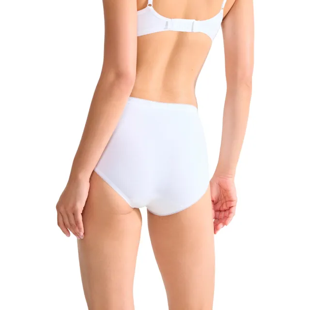 Sloggi BASIC PLUS slips 4-pack wit