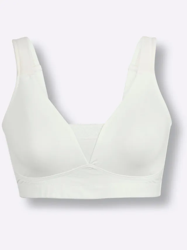 Comfortbeha zonder beugel wit, foto 2