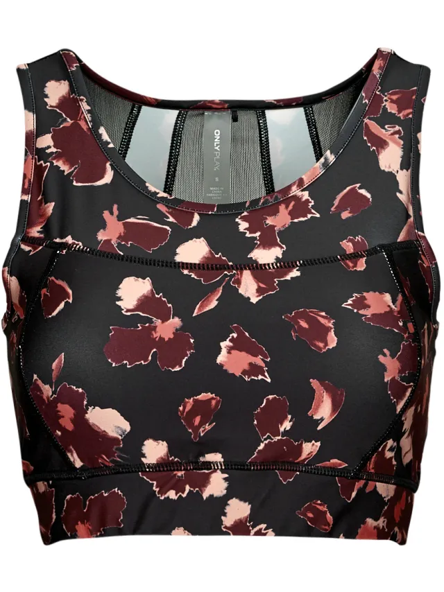 Only Play Sport BH Only Play ONPFLORA-2 LIFE AOP SPORTS BRA Multicolour