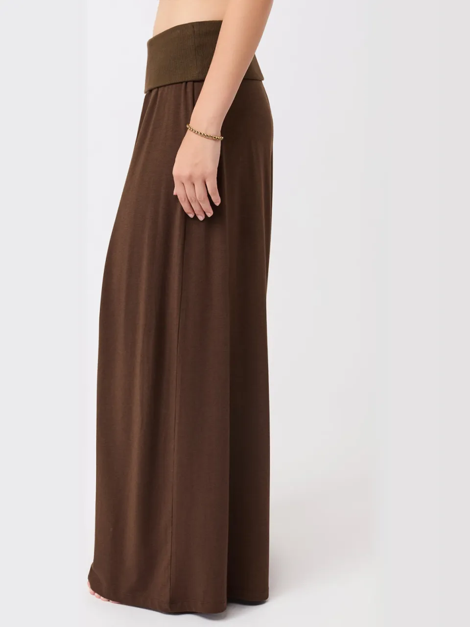 dames vegan Loungebroek Mandala Wilderness Bruin, foto 2