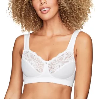 Swegmark Support Soft Bra bh wit Beige,Zwart,Wit