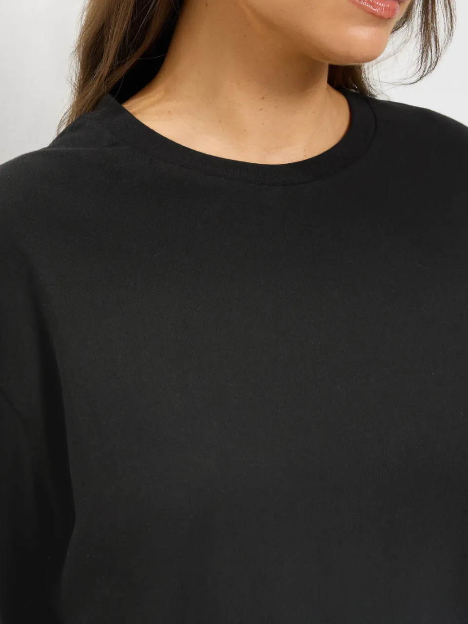 Yours Zwart Katoenen Slaaptshirt-48, foto 5