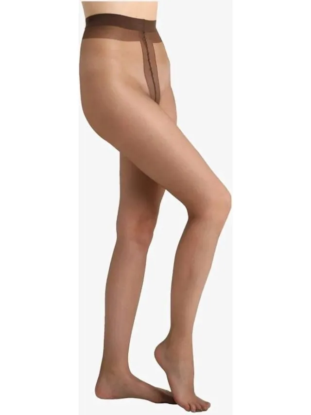 Pretty Polly Panty - Naturals - Skin Tones - voor alle soorten van huidtinten - 8 den. - One Size - Shade 3 Shd3