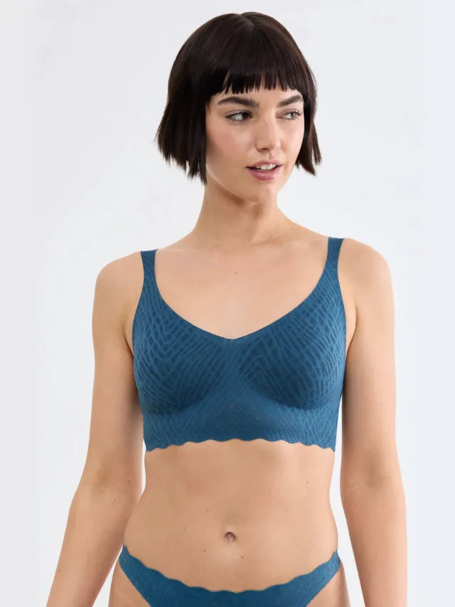 Sloggi ZERO Feel Bliss voorgevormde bralette petrol, foto 5