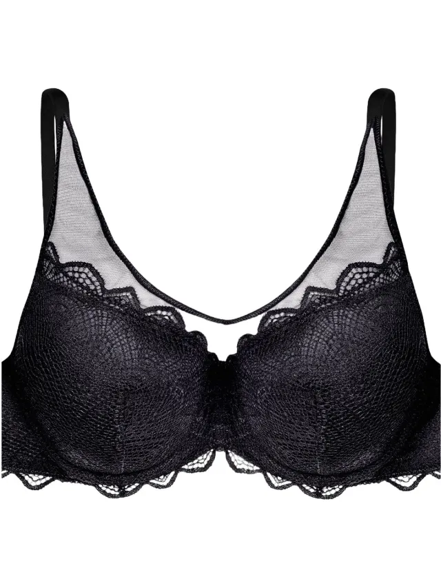 ESOTIQ Twiggy - Push-upbeha - 65D - Zwart