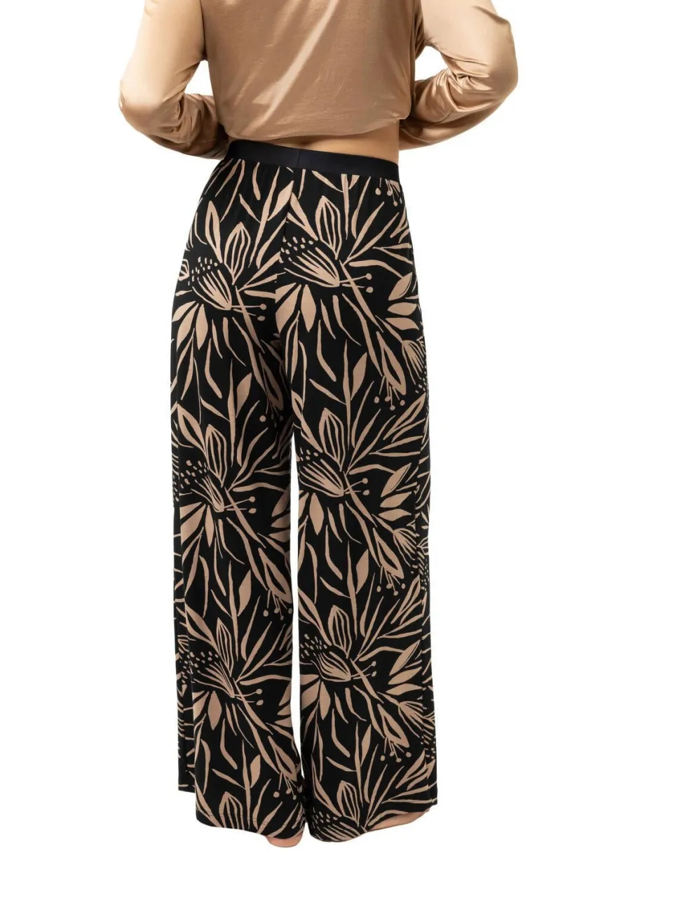 Mey pyjamabroek - zwart/beige, foto 3