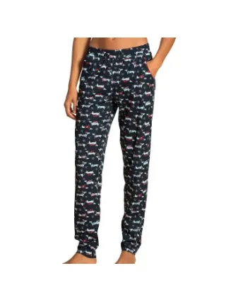 Calida Favourites Holiday Pants Versch.kleure/Patroon,Blauw,Groen