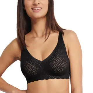 Sloggi ZERO Feel Bliss Soft Bra zwart Geel,Bruin,Lila,Zwart,Roze,Wit,Versch.kleure/Patroon,Groen,Blauw