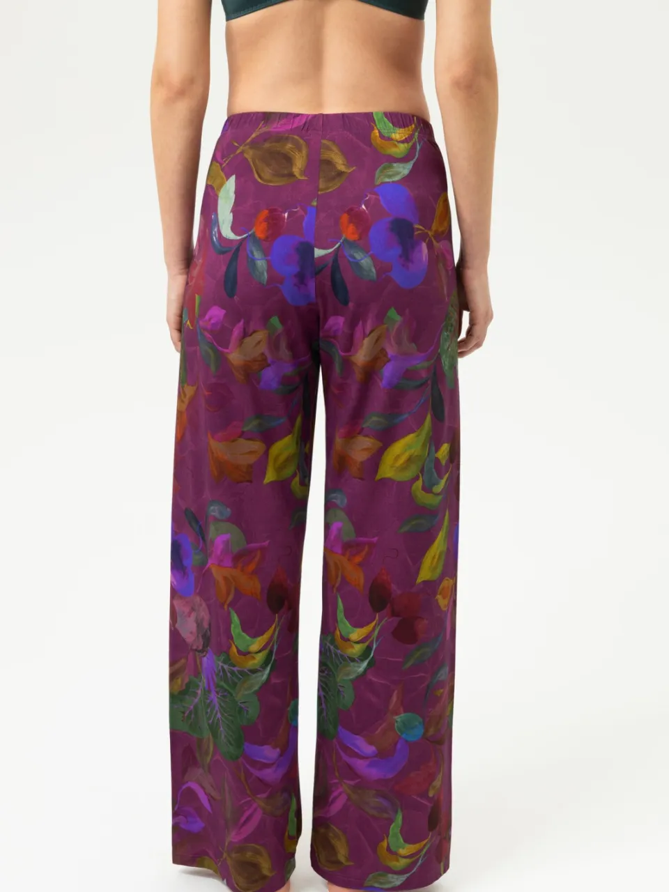 Mey Lange broek Serie Cosmic Garden Crushed Berry paars, foto 3