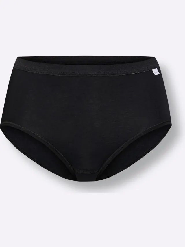 slip bordeaux zwart