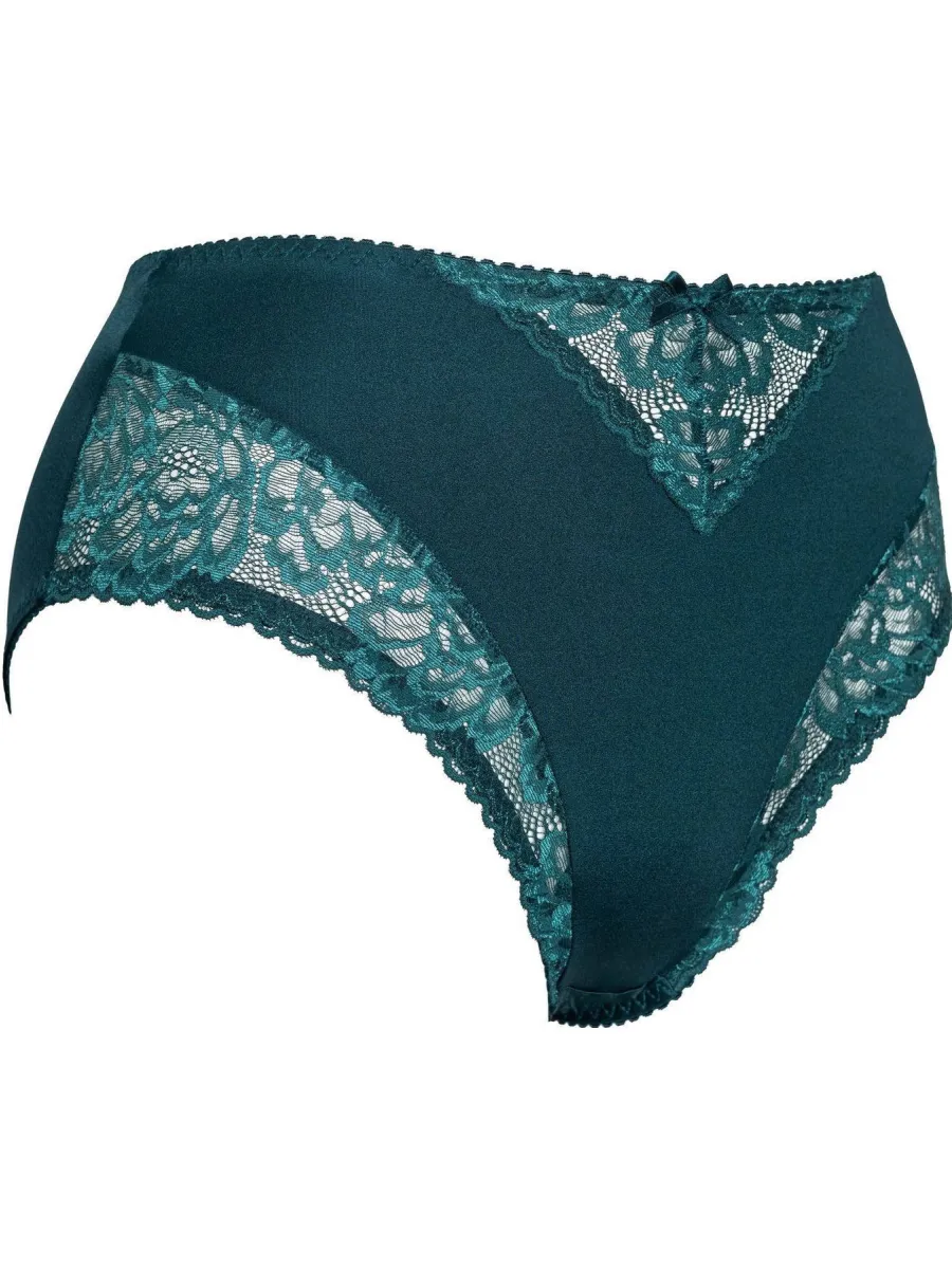 Plaisir Beate maxislip donkergroen, foto 4