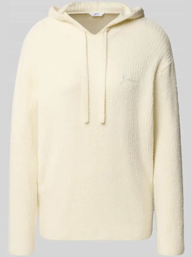 Guess Pyjamabovendeel met labelstitching model 'LUA' offwhite, foto 2