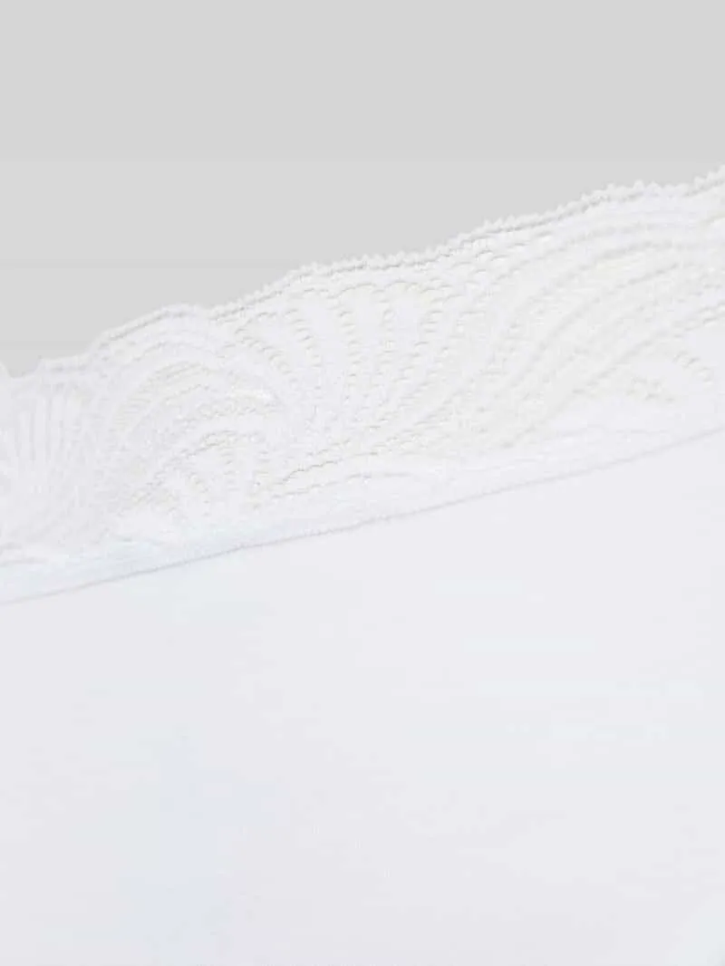 Hanro Slip met kanten details wit, foto 3