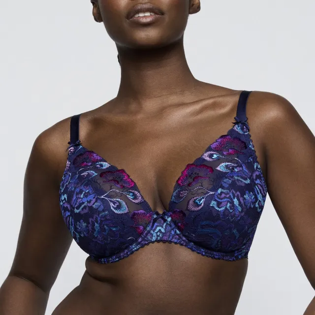 PrimaDonna San Angel Plunge Bh Halve mousse Cups 0163492 Water Blue - maat EU 90C / FR