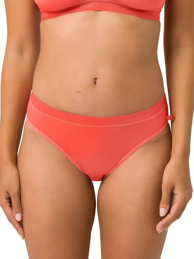 BeeDees Taillenslip Microfun Tai Met elastische band flamingo