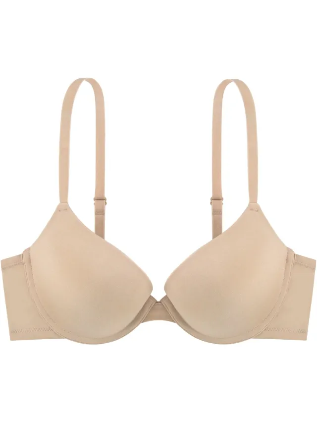 Dorina Push Up maximizer bh - Michelle - Met beugel en met vulling - Voorgevormd - 75C - Zwart
