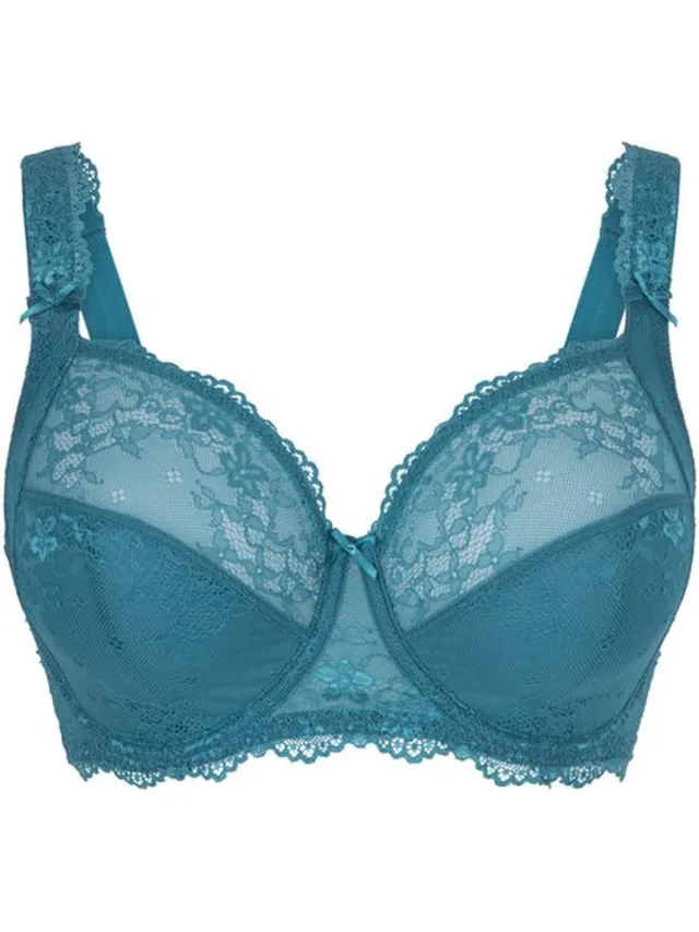 LingaDore DAILY Beugel BH - Plus Size - 1400-5A - Deep lake
