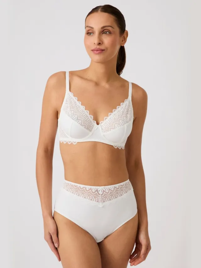 Damart Beugel-bh LENA van Damart - Dames - Wit - 100