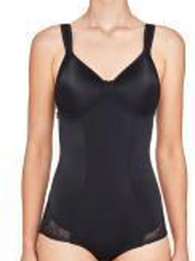 Susa Body met cup zonder beugel | Susa 6590 milano | zwart