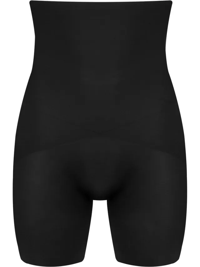 Magic Extra Sterk corrigerende boxershort - Ultra sexy Hi-bermuda - Shapewear - Zwart /