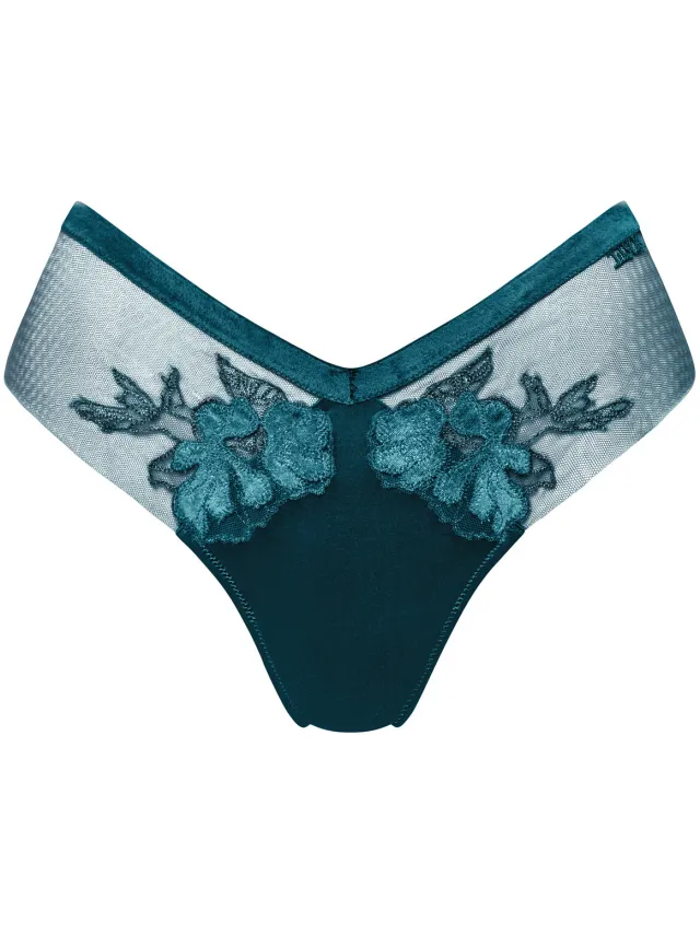Lisca Velvet Luxe slip groen
