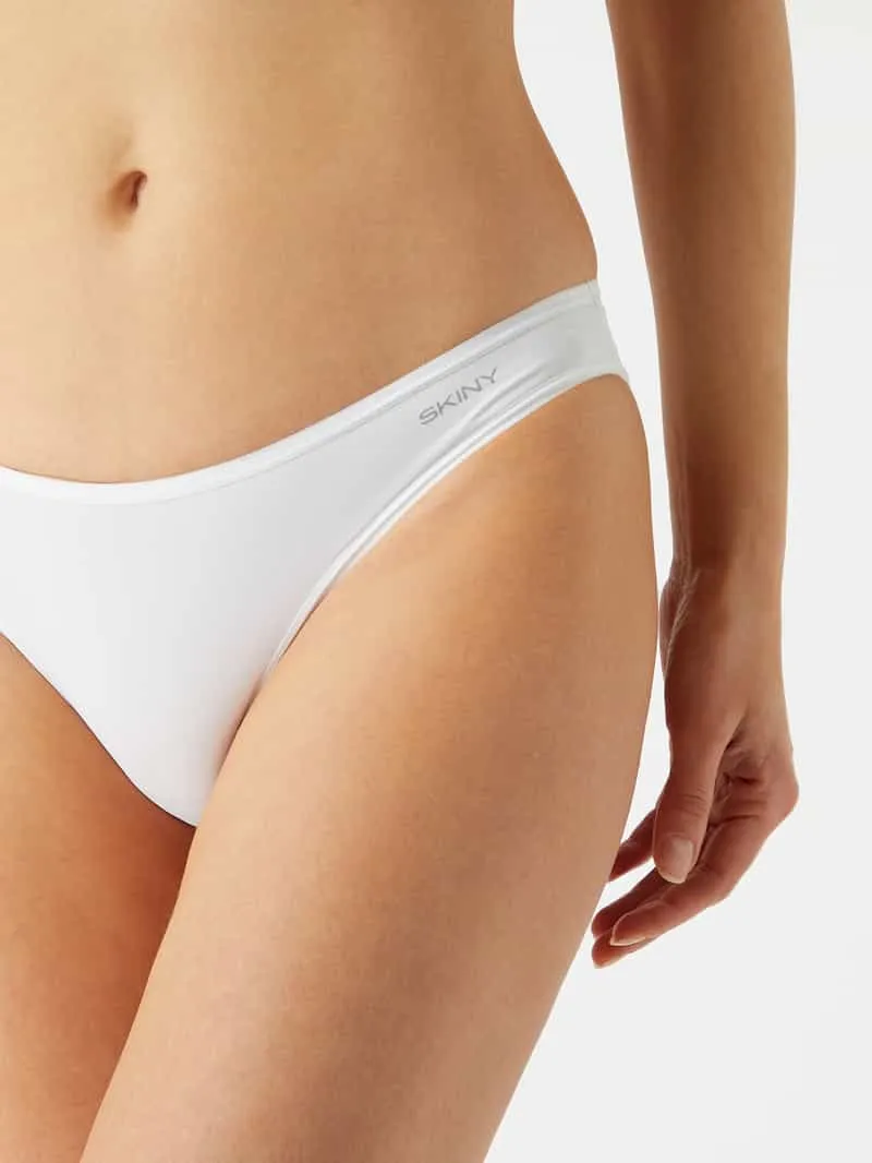 SKINY Slip van microvezel in een set van 2 stuks, model 'Every Day In Micro' wit, foto 3