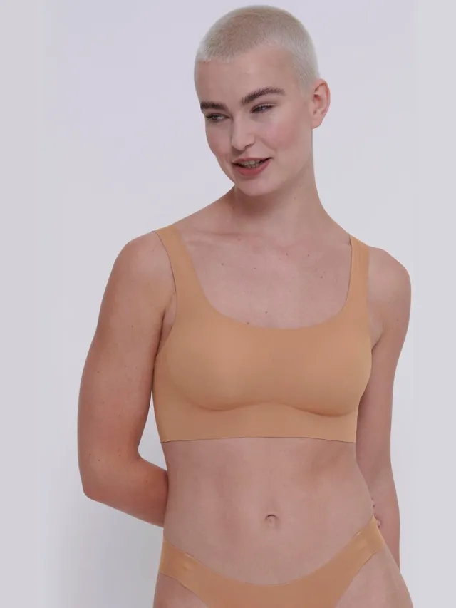 Sloggi Women ZERO Feel 2.0 Top - bralette - lichtbruin