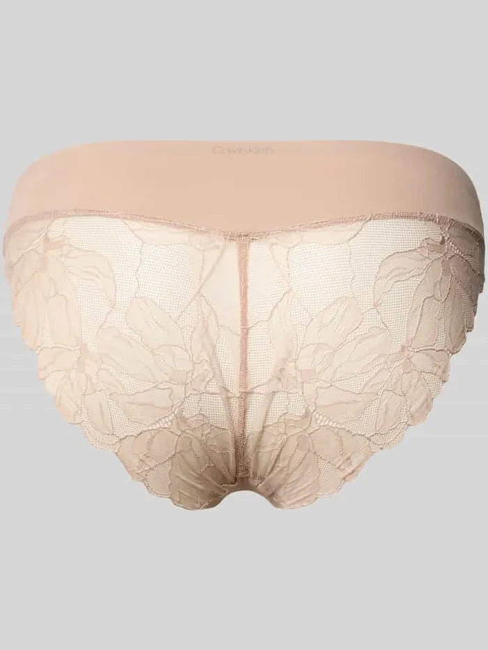 Calvin Klein Slip met elastische band beige, foto 3