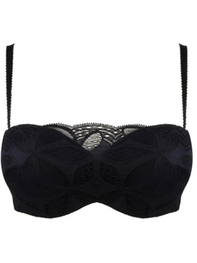 Antigel Stricto Sensuelle Strapless BH Noir Zwart
