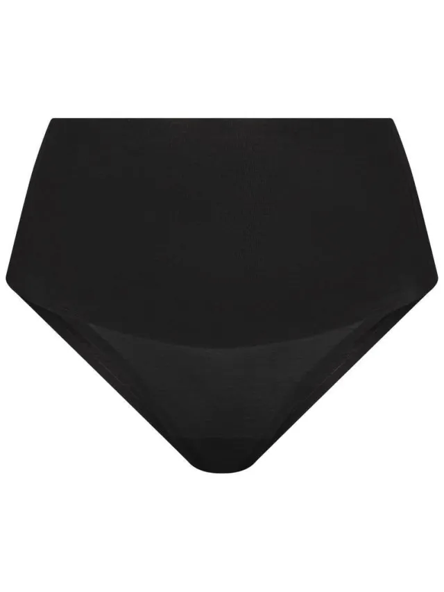 SPANX Undie-tectable licht corrigerende slip Supima Cotton zwart, foto 2