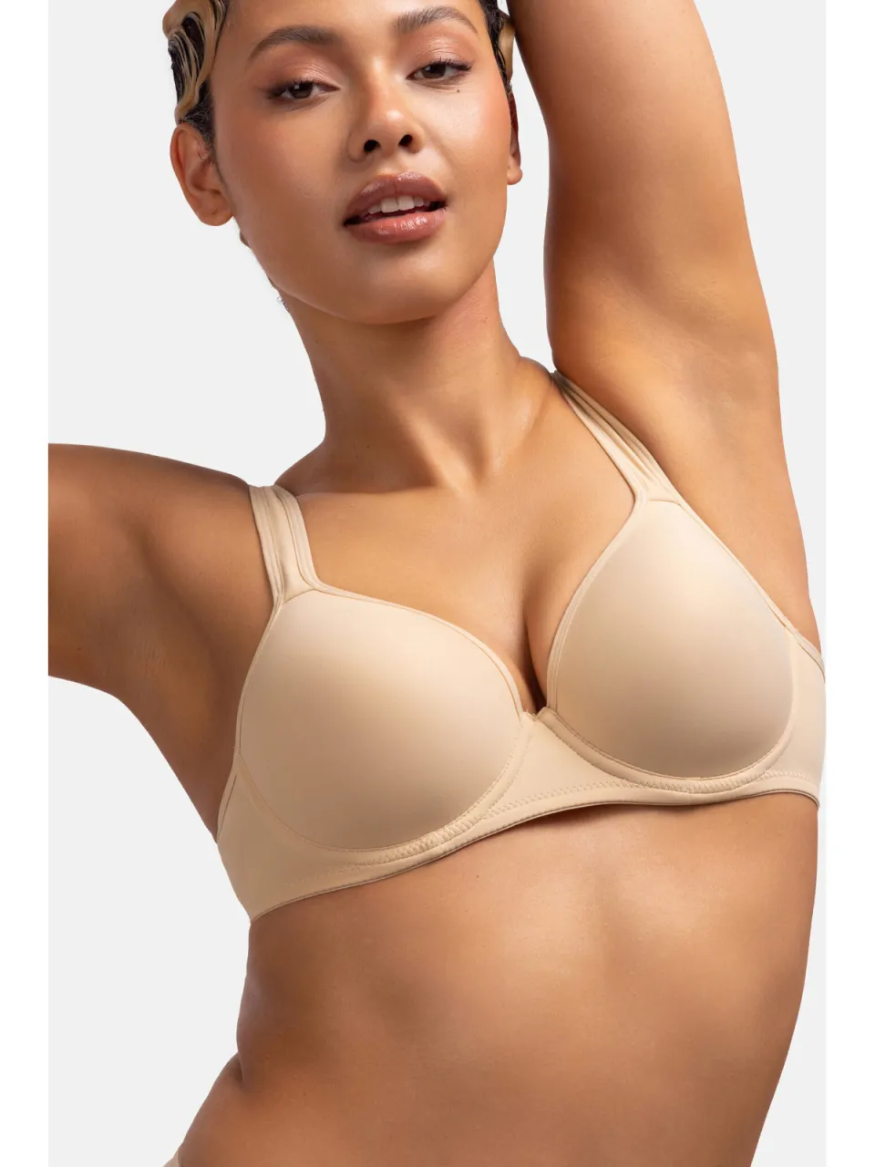 Dorina Rachel voorgevormde T-shirt-bh met beugel lichtbeige, foto 4