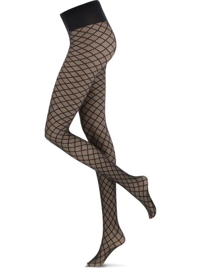 Oroblu Rich Diamond 20 Panty - Zwart