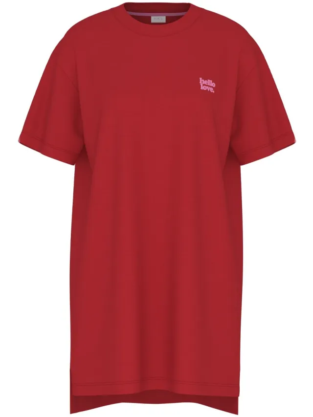 Mey Damen Oversized Shirt Serie Solid Love Red Carpet